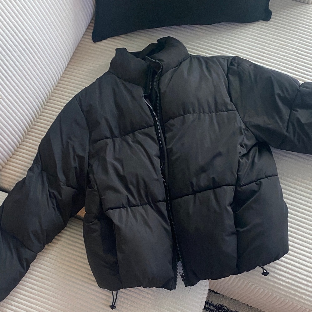 Forever 21 Black Puffer Jacket